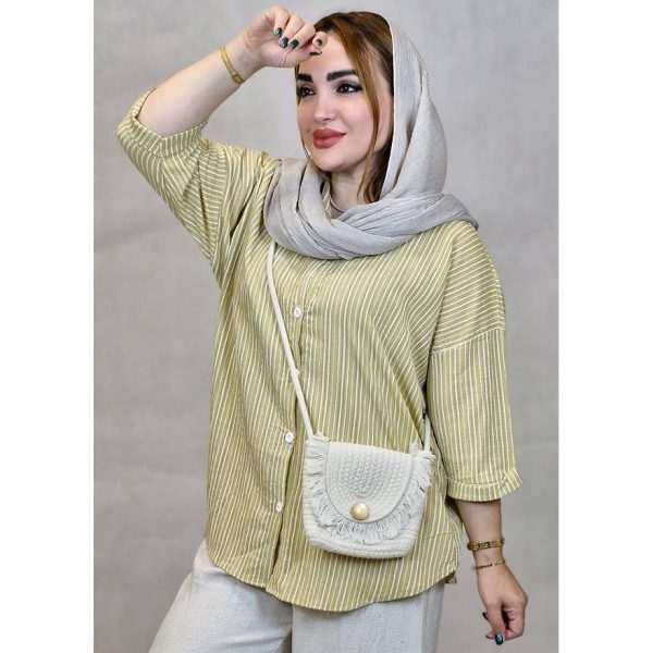 24900607-2 شومیز راه راه ریز