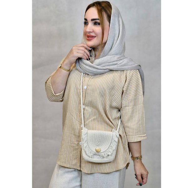 شومیز راه راه ریز