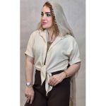 شومیز گره ای پفکی - مانتو پاتریس رشت