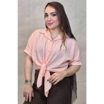 شومیز گره ای پفکی - مانتو پاتریس رشت