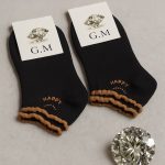 جوراب مچی مشکی قهوه ای هپی - مانتو پاتریس رشت