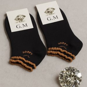 جوراب مچی مشکی قهوه ای هپی - مانتو پاتریس رشت