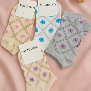 جوراب مچی گلدار - مانتو پاتریس رشت