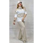 ست تیشرت نیم زیپ و شلوار - مانتو پاتریس رشت
