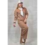 ست تیشرت شلوار یقه کراواتی گلکسی
