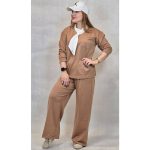 ست تیشرت شلوار یقه کراواتی گلکسی