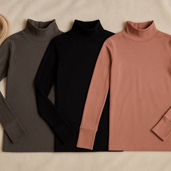 بلوز یقه اسکی فانریپ فینگری