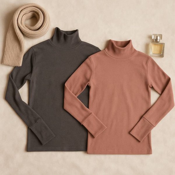 بلوز یقه اسکی فانریپ فینگری