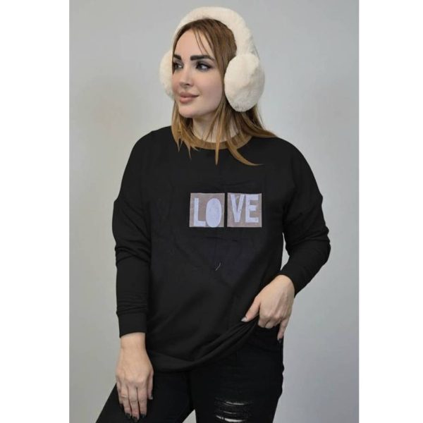 268001064-5 بلوز گلکسی چاپ لاو - مانتو پاتریس رشت