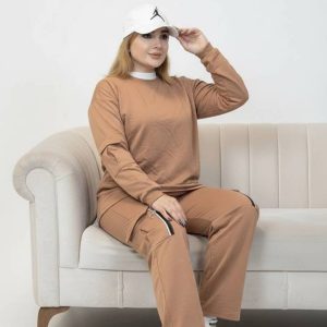 ست بلوز شلوار دورس زیپی - مانتو پاتریس رشت