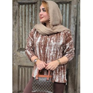 تونیک راه راه چاکدار - مانتو پاتریس رشت