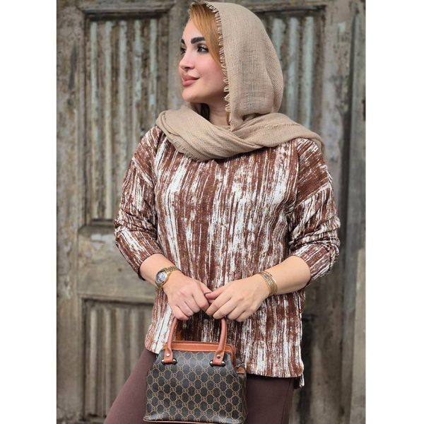 تونیک راه راه چاکدار - مانتو پاتریس رشت