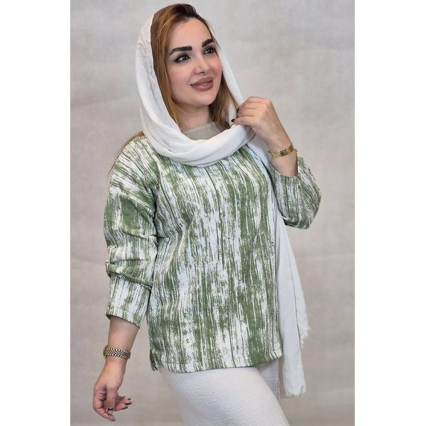 تونیک راه راه چاکدار - مانتو پاتریس رشت