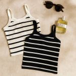 تاپ بندی کراپ راه راه فانریپ - مانتو پاتریس رشت