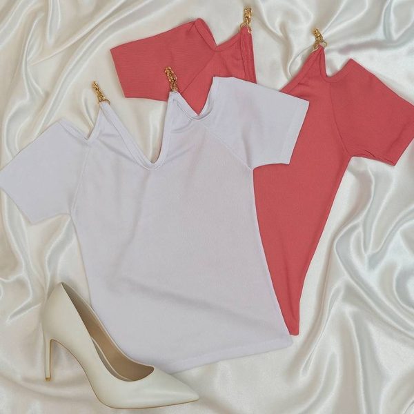 292002449-13 تیشرت فانریپ بند زنجیری - مانتو پاتریس رشت