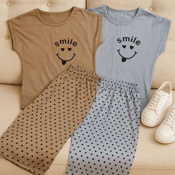 292002618-1 (1) ست تاپ شورتک لبخند - مانتو پاتریس رشت