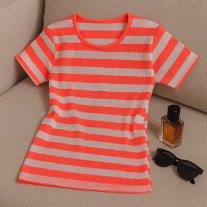 تیشرت راه راه فانریپ - مانتو پاتریس رشت