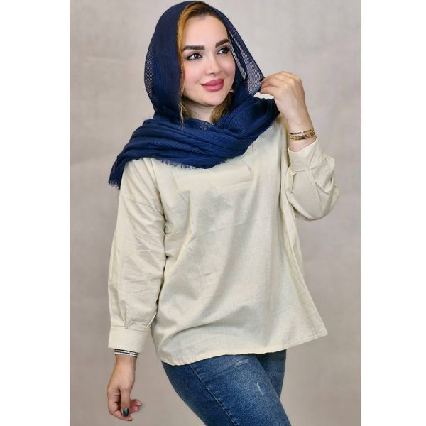 شومیز یقه هفت لینن - مانتو پاتریس رشت