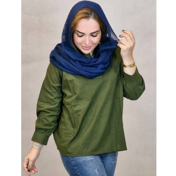 شومیز یقه هفت لینن - مانتو پاتریس رشت