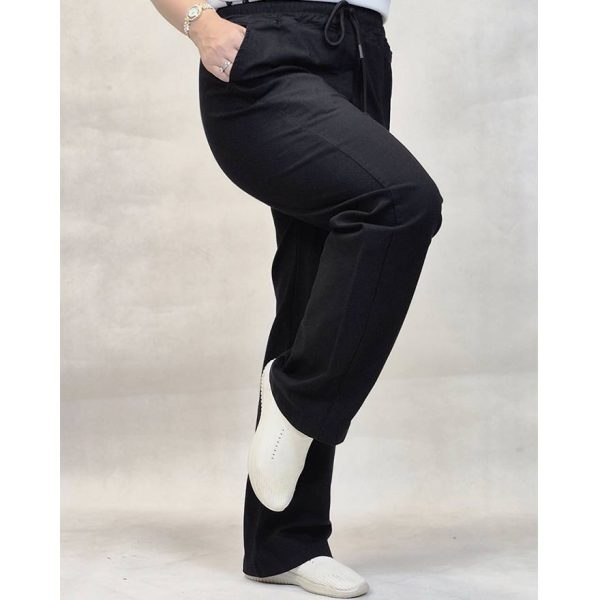 شلوار بگ نیل کاغذی مشکی - مانتو پاتریس رشت