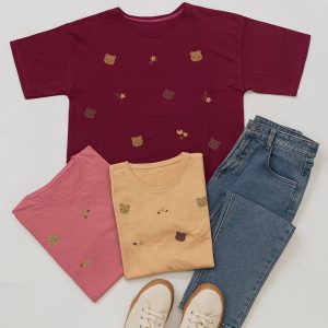 تیشرت چاپ خرس - مانتو پاتریس رشت