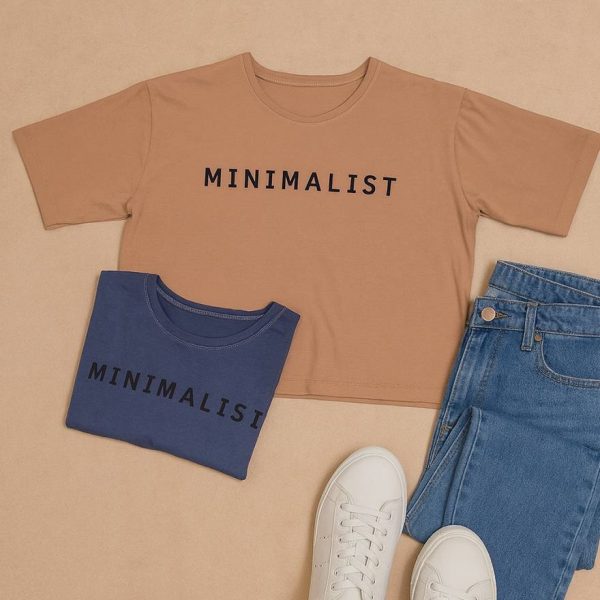 32100503-3 تیشرت کراپ مینیمالیست