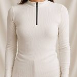 بلوز آسیتن بلند نیم زیپ - مانتو پاتریس رشت