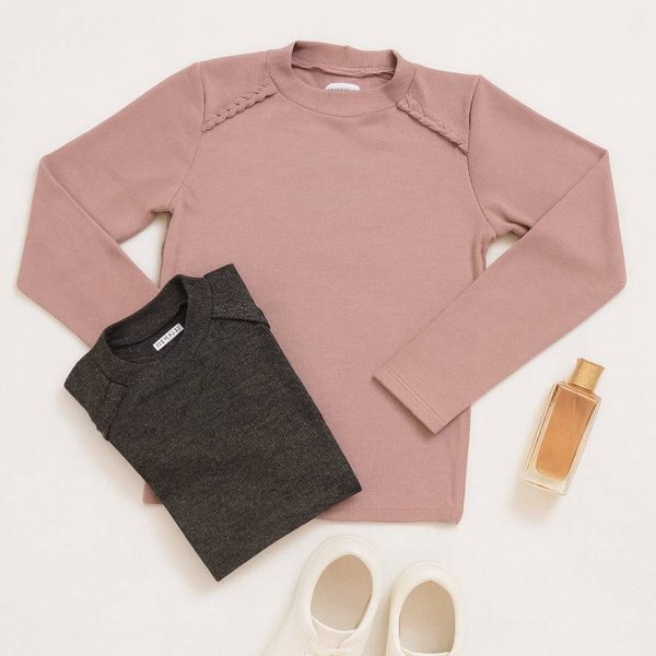 بلوز آستین بلند فانریپ 2 گیس