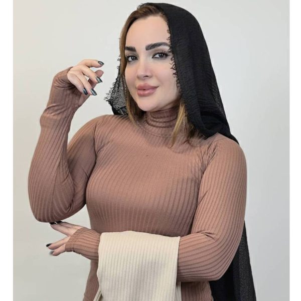 بلوز فانریپ درشت یقه اسکی