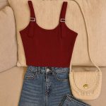 تاپ کراپ بند سگک فانریپ - مانتو پاتریس رشت