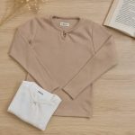 بلوز آستین بلند یقه اشکی - مانتو پاتریس رشت