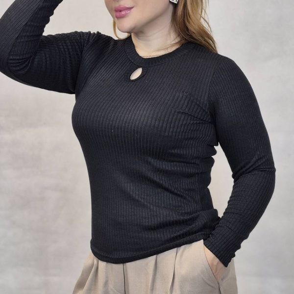 بلوز آستین بلند اشکی - مانتو پاتریس رشت