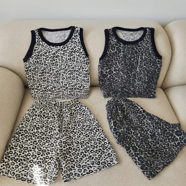 ست تاپ شورتک پلنگی - مانتو پاتریس رشت