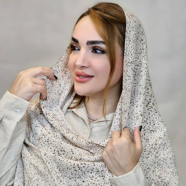 شال پلیسه لمه چاپی - مانتو پاتریس رشت