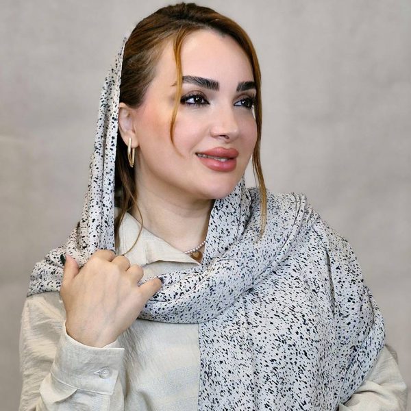 شال پلیسه لمه چاپی - مانتو پاتریس رشت