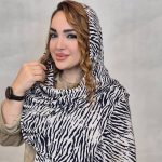 شال زبرا پلیسه لمه - مانتو پاتریس رشت