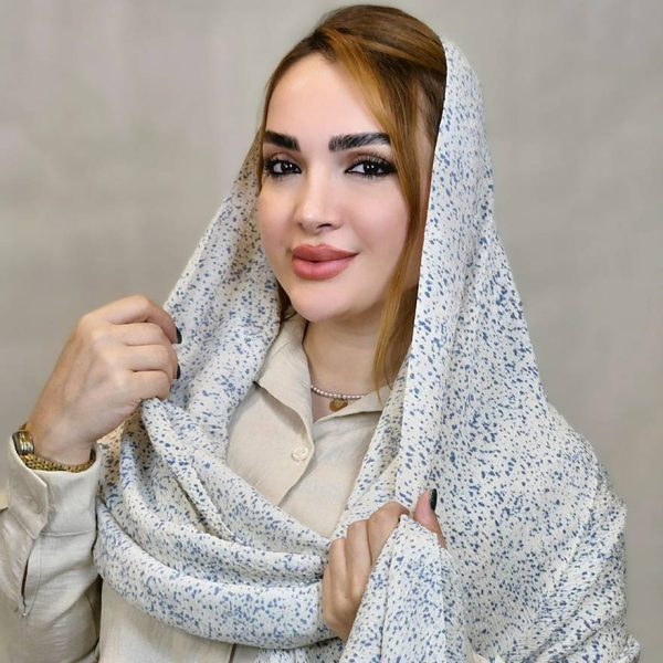 شال پلیسه لمه چاپی - مانتو پاتریس رشت