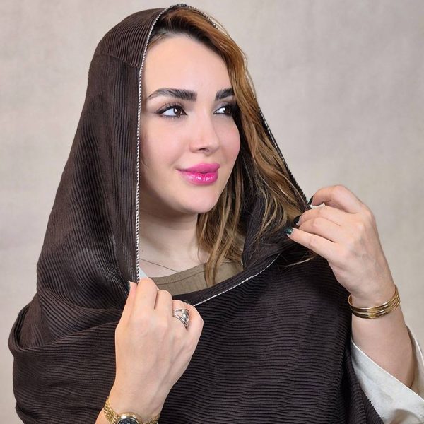 34700245-1 شال لبه لمه رنگی