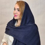 شال لبه لمه رنگی