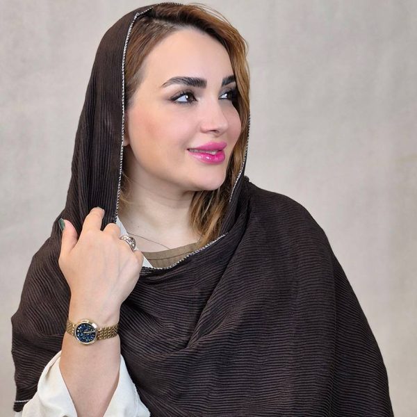 34700245-4 شال لبه لمه رنگی