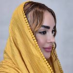 شال پلیسه لبه عدسی - مانتو پاتریس رشت