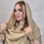 شال پلیسه لبه عدسی - مانتو پاتریس رشت