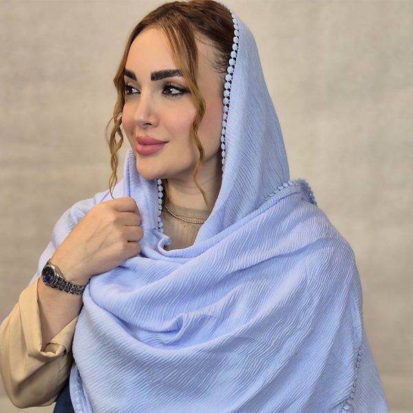 شال پلیسه لبه عدسی - مانتو پاتریس رشت