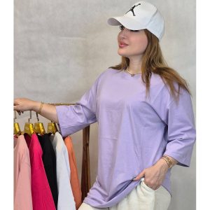 تیشرت لانگ بیسیک رنگی