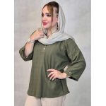 تونیک بیسکوییتی 2 دکمه - مانتو پاتریس رشت