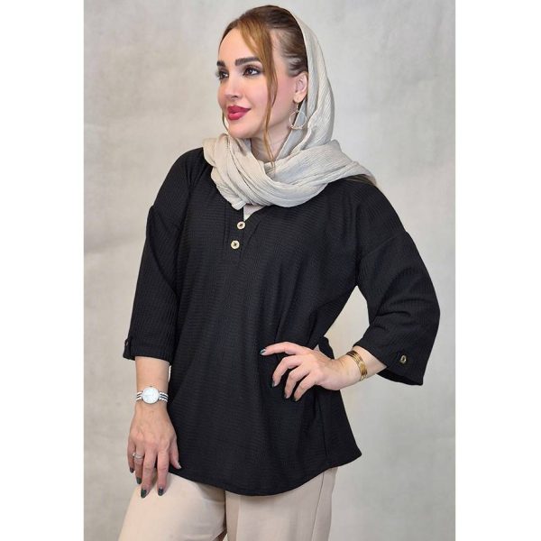 تونیک بیسکوییتی 2 دکمه - مانتو پاتریس رشت