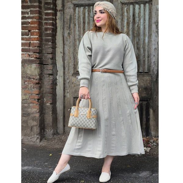 ست بلوز دامن بافت - مانتو پاتریس رشت