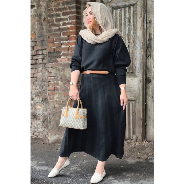 ست بلوز دامن بافت - مانتو پاتریس رشت