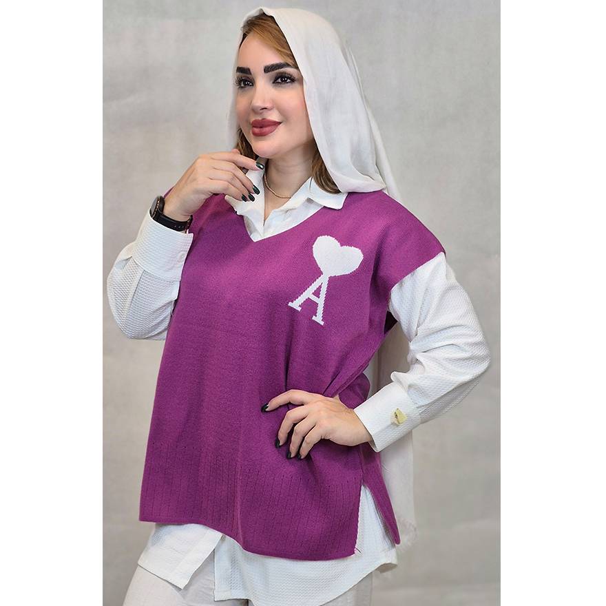 ژیله بافت قلبی - مانتو پاتریس رشت