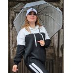 ست هودی شلوار دو خط بافت